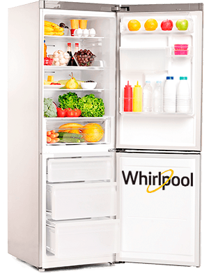 Холодильник двухкамерный открытый холодильник вирпул